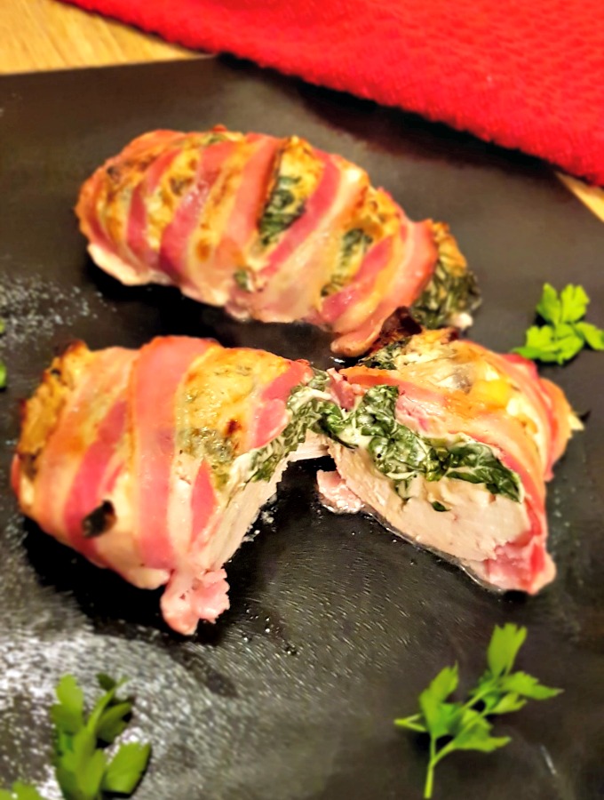 chicken wrapped in bacon