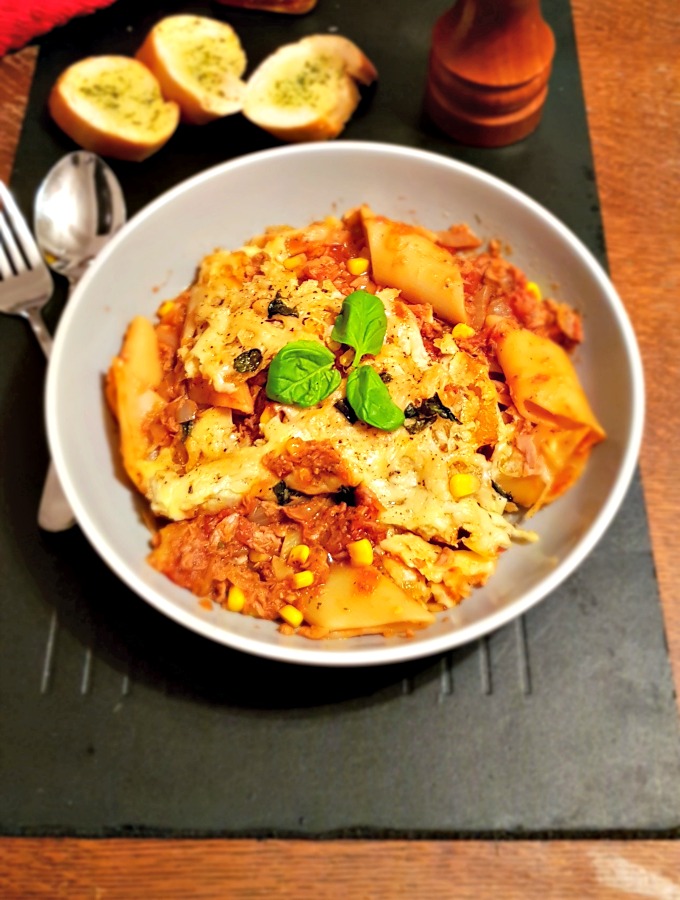 tuna pasta bake